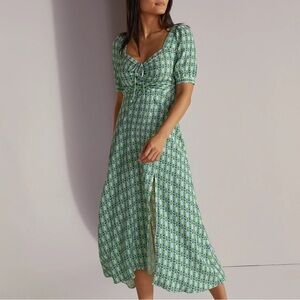Favorite Daughter The Vineyard Midi Dress in Mosaic Print